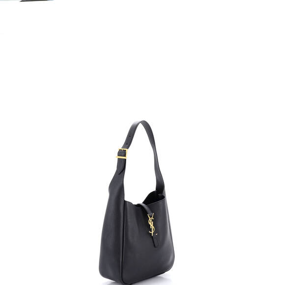 Saint Laurent Small Le 5 a 7 Supple Hobo Leather - Picture 2 of 7